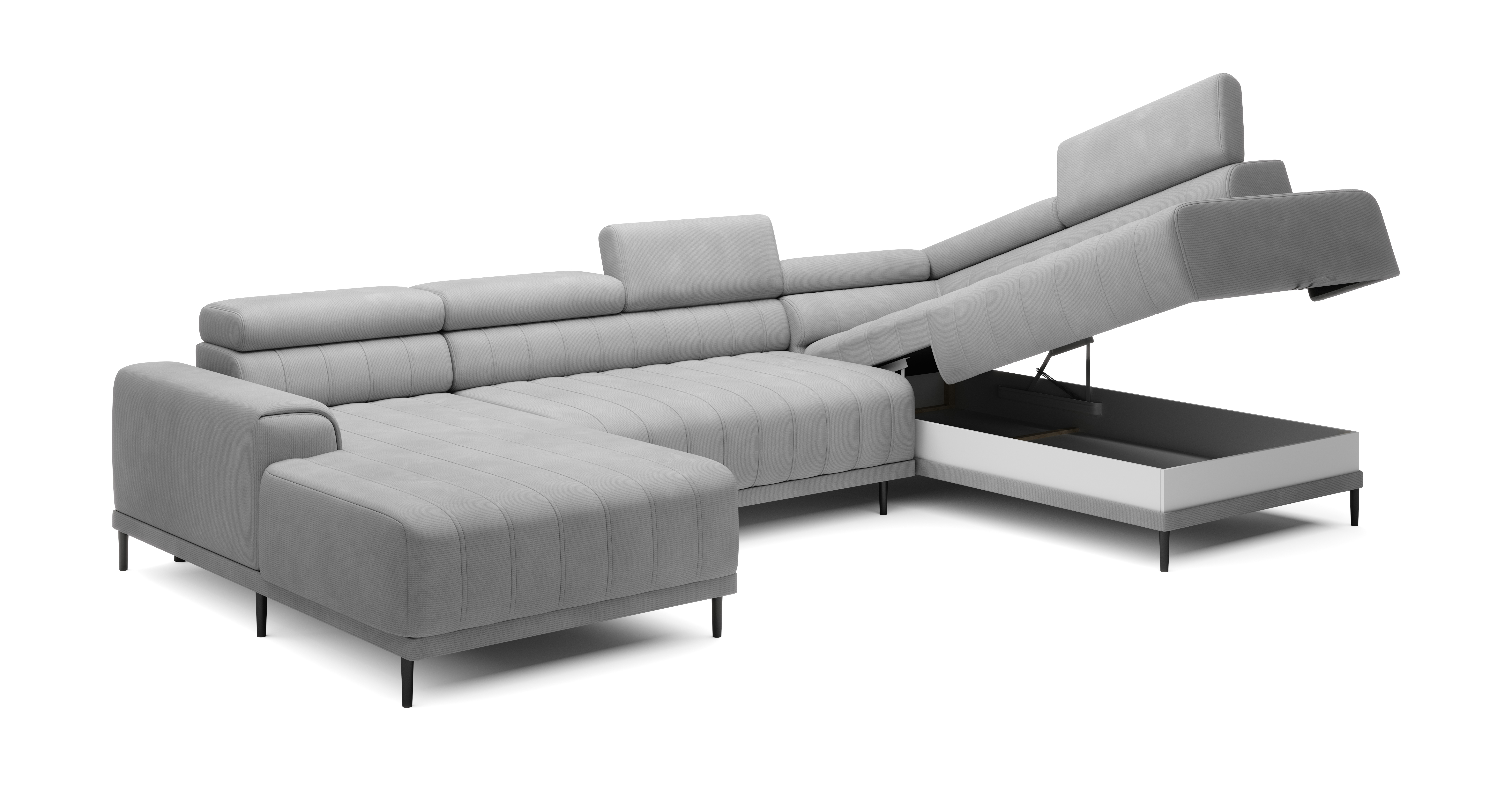 Ecksofa Caldo XL Bettkasten